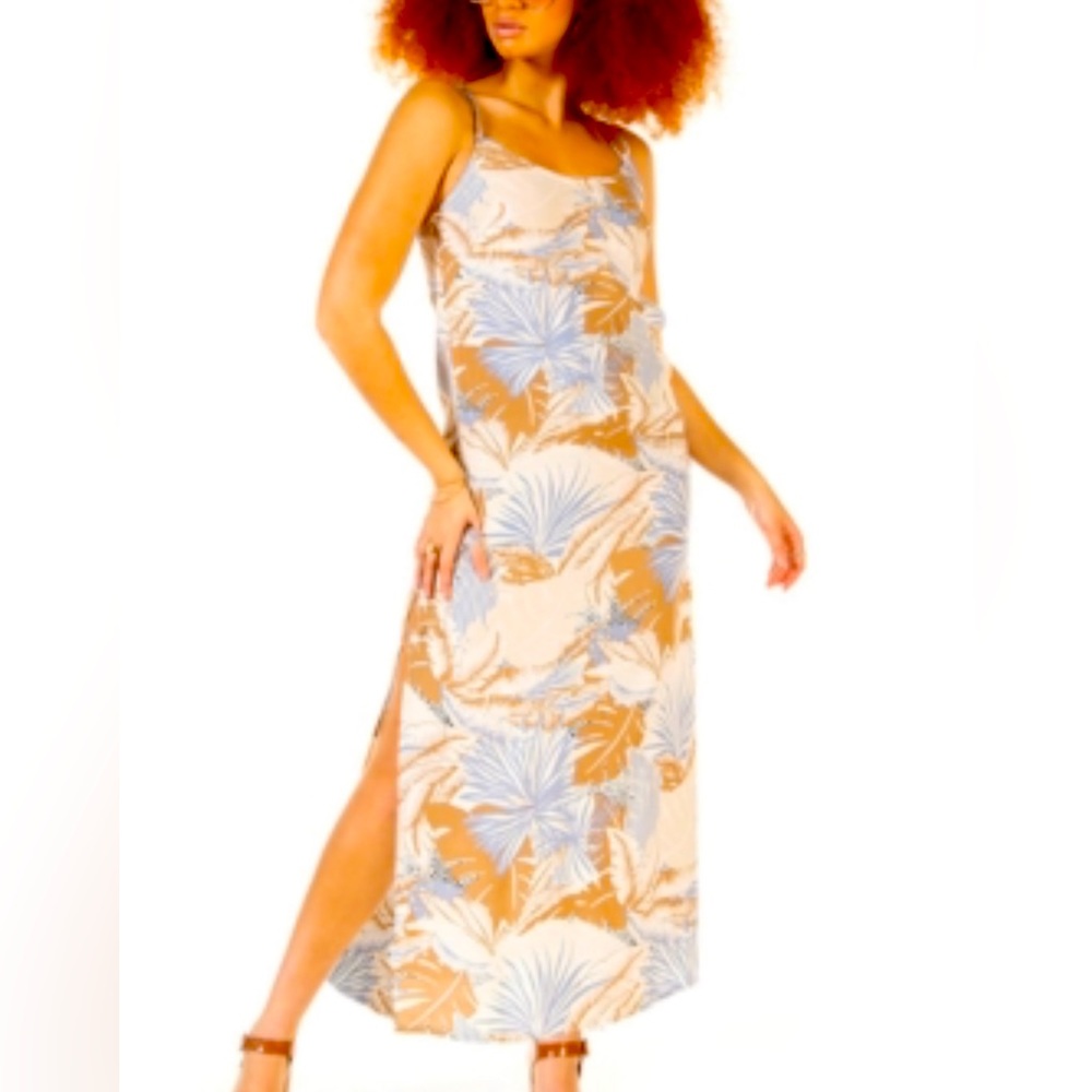 Black Tape Maxi Sun Dress